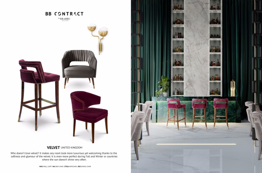 Be Inspired by BRABBU Contract Materials for your next Hotel Interior Design Project